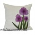 August Grove Amanda Amaryllis Floral Print Outdoor Throw Pillow AGGR2252
